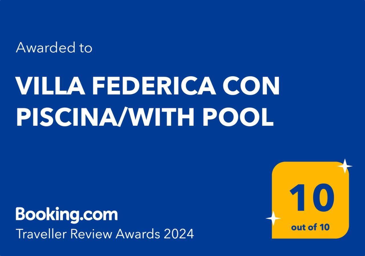 Villa Federica Con Piscina/With Pool 圣玛丽亚德尔法加洛 外观 照片